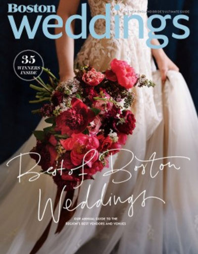Boston Weddings Magazine cover